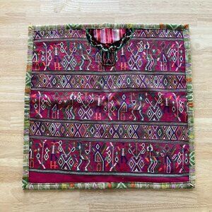 Guatemalan Nebaj Huipil Pillow Cover